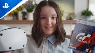 Gran Turismo 7 - Bella Learns to Drive | PS VR2 Trailer