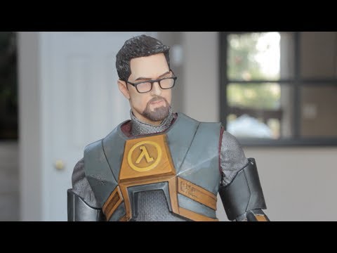 Half Life 2 Gordon Freeman Exclusive Statue Unboxing from Gaming Heads