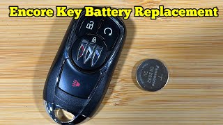 2020-2025 Buick Encore GX Remote Key Fob Battery Replacement How to