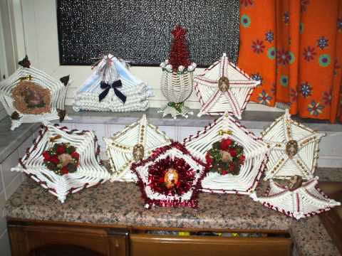 Il "nodo"  è l'Inizio della vita. Opere realizzate in corda da mare.