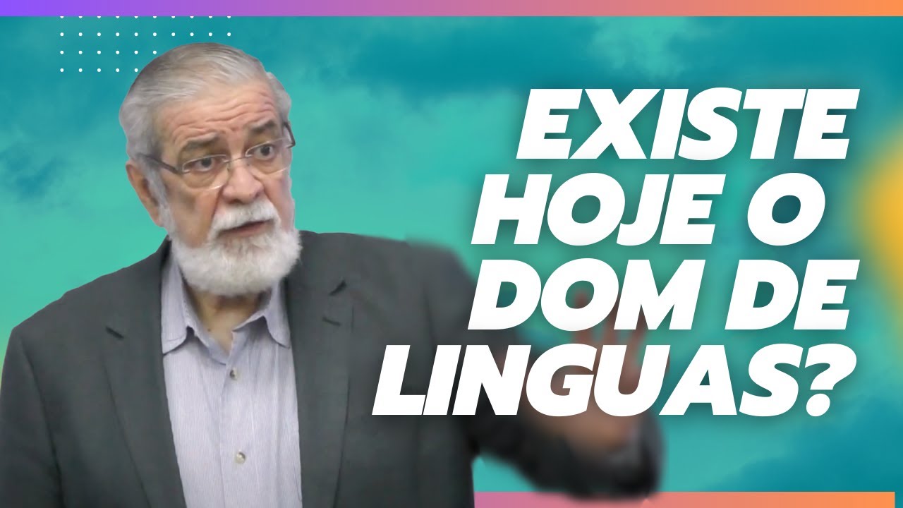 VOCÊ ACRETIDA NO DOM DE LÍNGUAS? - AUGUSTUS NICODEMUS