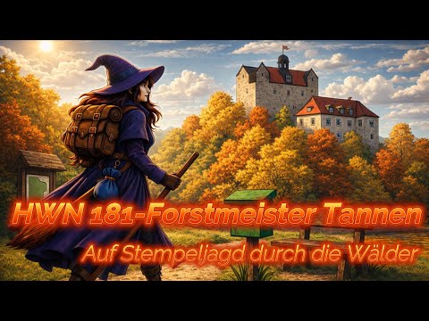 Harzer Wandernadel HWN 181 Forstmeister Tannen Sonderstempel Ballenstedt Burgen & Schlösser