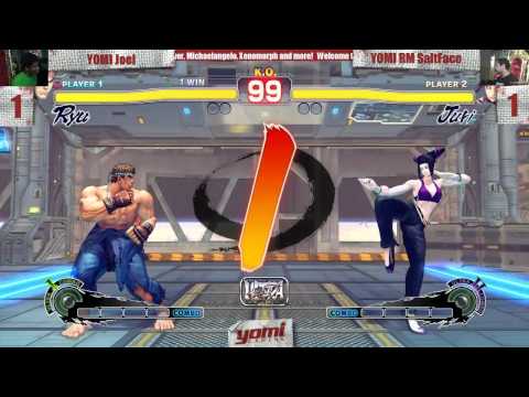 Yomi Gaming USF4 Kombat Tuesday Week 10 Loser's Final YOMI Joel vs YOMI RM SaltFace