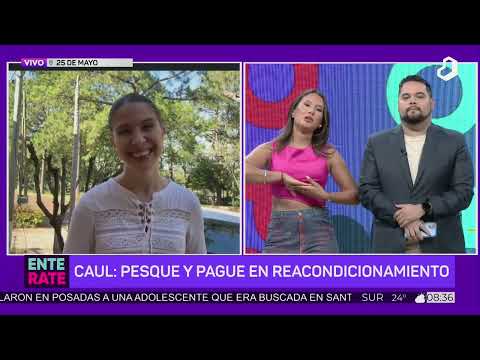 #Enterate: Propuesta única para los amantes de la pesca en 25 de Mayo