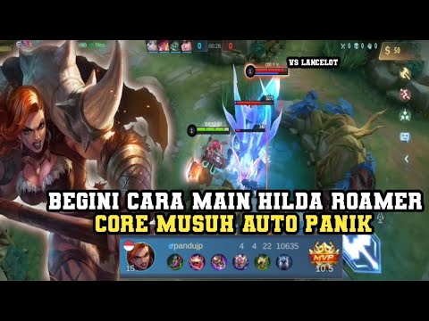 CARA MAIN HILDA ROAMER TERBARU 2023 DI MHYTIC ! BUILD & GAMEPLAY HILDA ! - MOBILE LEGENDS