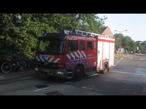 Brandweer Nieuwegein: TS 47862 Prio 1 Nevelgaarde Nieuwegein Ongeval met Letsel (Demo)