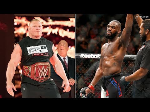 WATCH: WWE Teases Jon Jones In Front Row For Brock Lesnar’s Match At SummerSlam