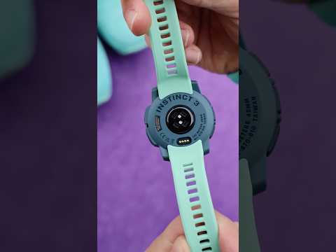 Смарт-годинник Garmin Instinct 3 45mm Solar Whitestone with Whitestone/Bolt Blue Silicone (010-02934-43)