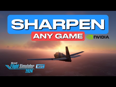 SECRET NVIDIA trick to SHARPEN any game