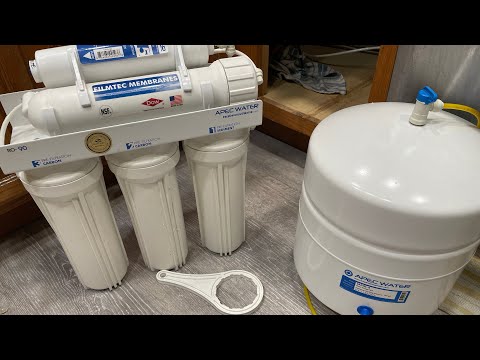 7 year review - APEC Water RO-90 (reverse osmosis)
