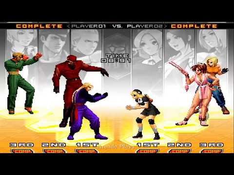 KOF 2002 UM - 超级街霸2018  VS  (RB)彩虹直播-罐頭 (04/10/2017)