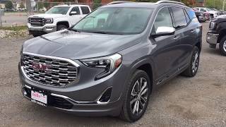 2019 GMC Terrain AWD Denali HD Surround Camera Stop Start Function Steel Oshawa ON Stock #190102