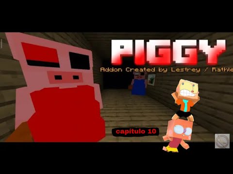 Minecraft Mongo e Drongo em Piggy do Roblox capítulo 10 - onde aparece o bob esponja. piggy