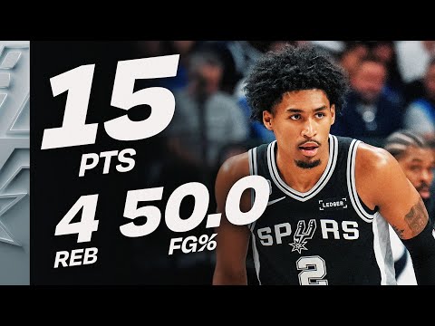 Dylan Harper Scores 15 PTS In His Debut | October 22, 2025