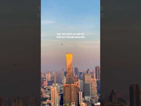 Sky Bar, the most iconic bar in Thailand | ‘The Hangover II’  #travel #thailandtravelguide