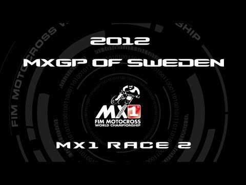 2012 MXGP of Sweden - FULL MX1 Race 2 - Motocross