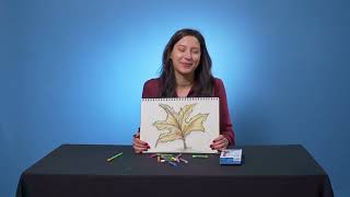 How to Draw an Autumn Leaf