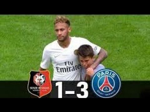 PSG vs RANNES all goals and highlights 2018 / 2019