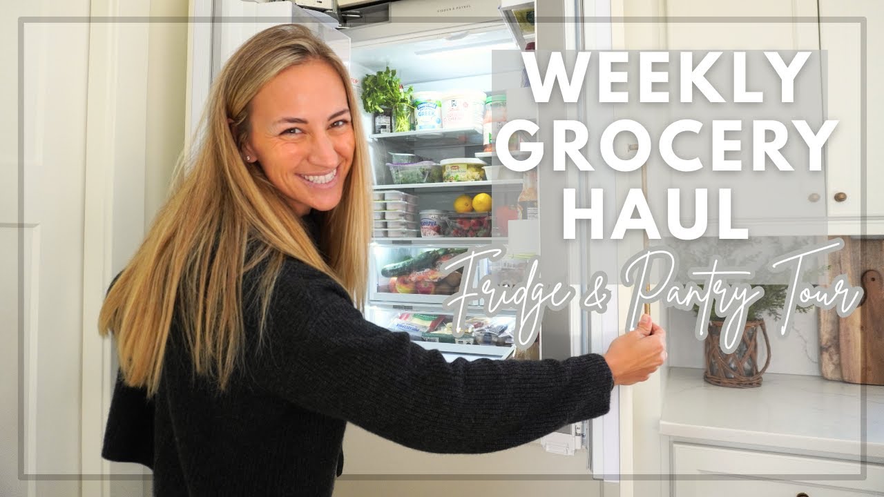 Weekly Grocery Haul + a full Pantry + Fridge Tour 🌿 healthy meal ideas 2026 