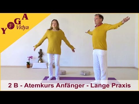 2B Atemkurs - Energiekick: Stehende Atemübungen und sanfte Wechselatmung - Lange Praxis (2. Woche)