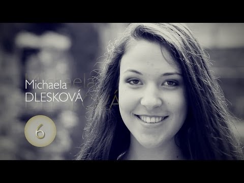 č.6 Michaela Dlesková - medailonek Dívka roku 2014 - celostátní soutěž