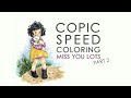 Copic Speed Coloring - Miss You Lots Part 2 