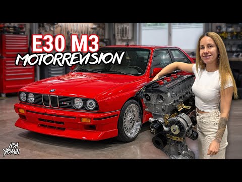 E30 M3 Motorrevision mit  @MXMotorsports  🛠️ | Teil 4 | Lisa Yasmin