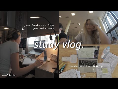 study vlog | med school finals 📖☕ realistic, unfiltered & kind of a mess 💻