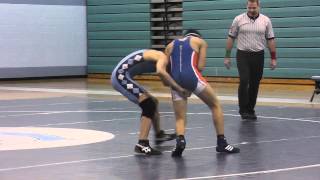 Watkins Mill vs Clarksburg Wrestling 120 lbs Watkins Mill vs Clarksburg Wrestling 120 lbs