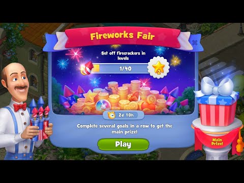 Gardenscapes Fireworks Fair