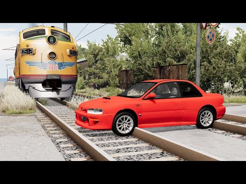 Cars vs Rails #2 | BeamNG.Drive