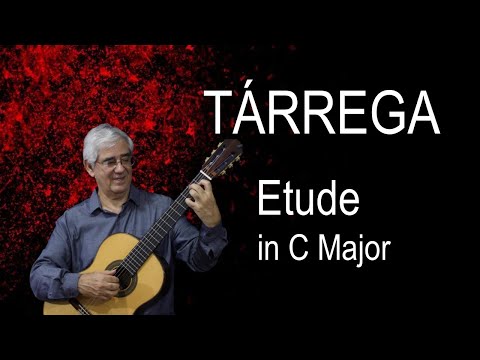 Etude in C Major by Francisco Tárrega, performed by Edson Lopes