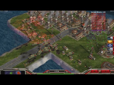 CHINA Infantry vs. 5 CHINA Infantry - Command & Conquer Generals Zero Hour Gameplay