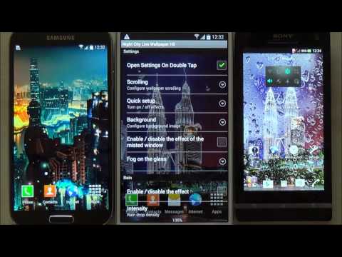 Night City Live Wallpapers Video