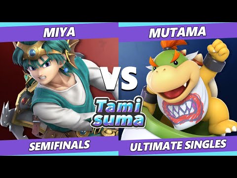 TAMISUMA 189 Semifinals - Miya (Hero) Vs. Mutama (Bowser Jr) Smash Ultimate