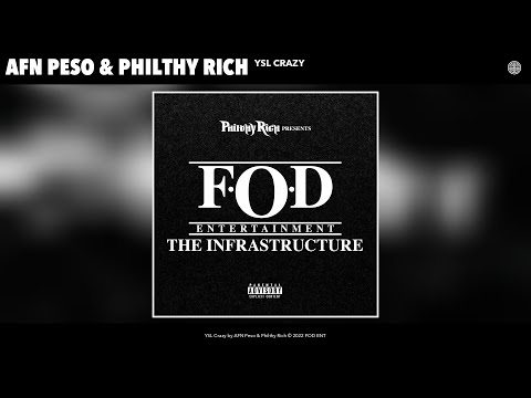 AFN Peso & Philthy Rich - YSL Crazy (Official Audio)