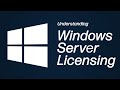 Licensing Windows Server Explained