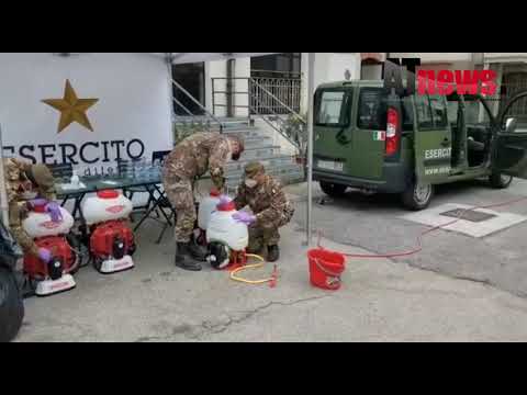 Sanificazione Casa di Riposo Città di Asti da parte dell’Esercito