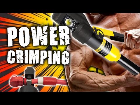 🔍 Haltech Hydraulic Crimper - 5 ton of hand-held crimping power!