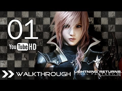 Lightning Returns Final Fantasy XIII Walkthrough Gameplay English Dub - Part 1 Opening No Commentary