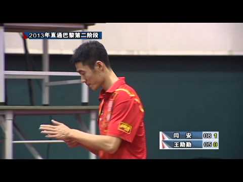 2013 China Trials for WTTC: YAN An - WANG Liqin [HQ] [Full Match/Chinese]