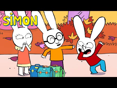 Capa de Quem rir primeiro perde! | Simon | Episódio Completo Português Temp. 3 | Desenhos animados infantil