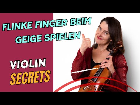 Flinke Finger beim Geige spielen: Trainiere Geschwindigkeit und Geläufigkeit!
