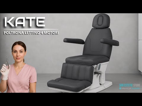 Kate poltrona lettino podologica 4 motori