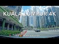 Driving Kuala Lumpur In 4K Ultra HD Brickfields To Maharajelela Malaysia