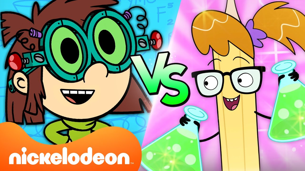 Lisa Loud vs Lápis 🧪 Quem Faz as Invenções MAIS LOUCAS? | Nickelodeon em Português