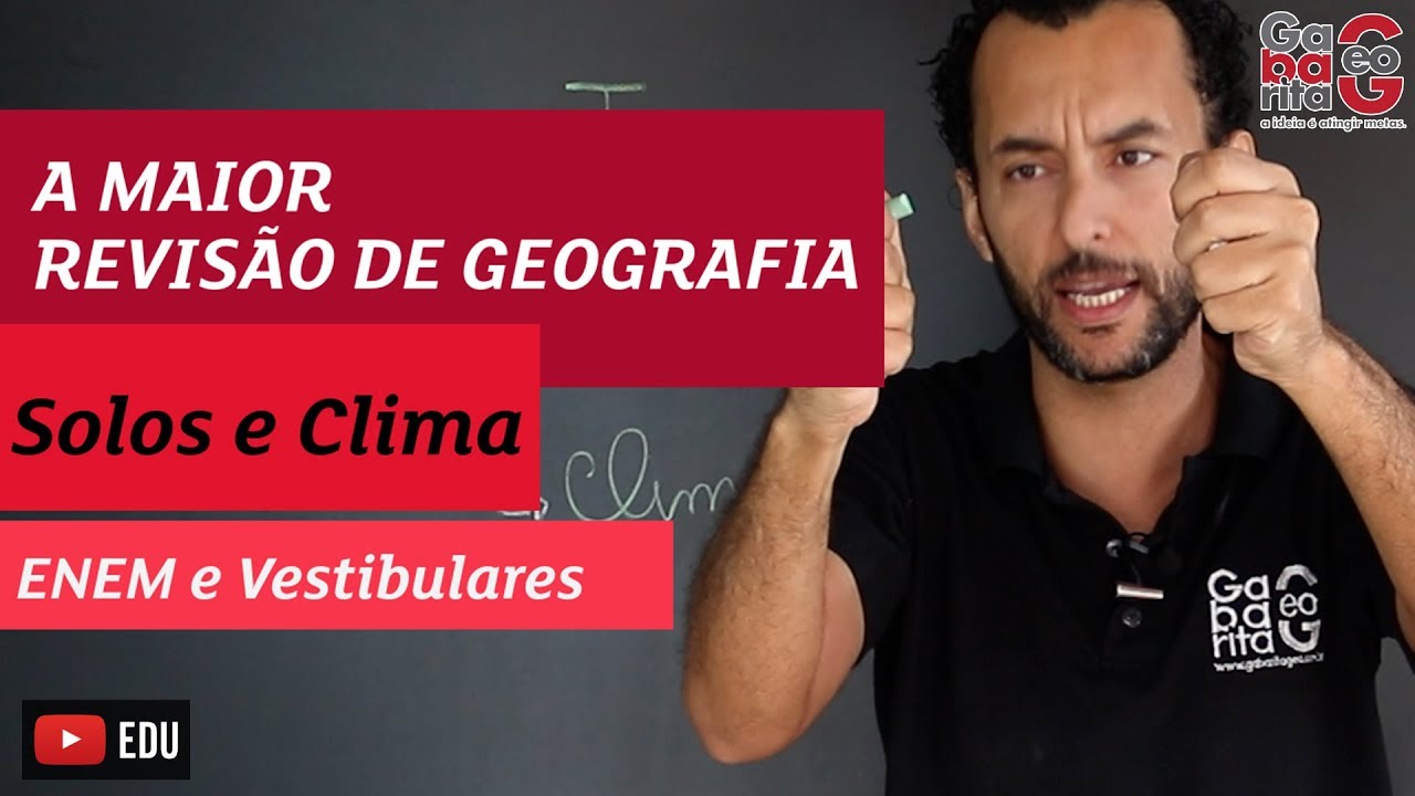 REVISÃO ENEM 2022 | Geografia Física | GabaritaGeo