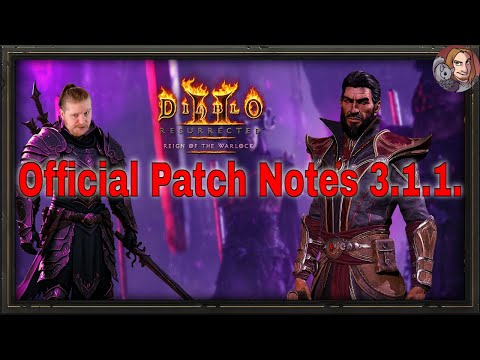 D2R RotW - official 3.1.1 Patch Notes (LoL)