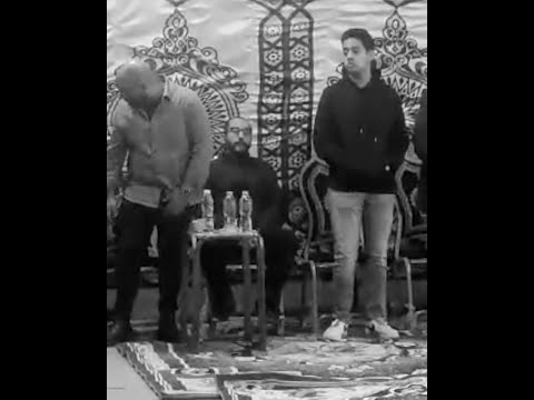 راح السند.. الحزن يكسو وجه أحمد حلمي في عزاء شقيقه ببنها