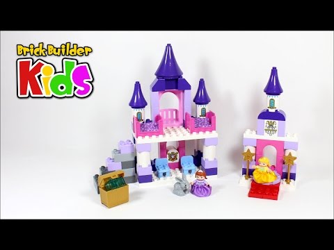 Vidéo LEGO Duplo 10595 : Le château royal de la Princesse Sofia